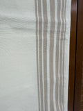 Beige Table Runner With Brown Stripes By Pottery Barn