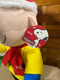 Charlie Brown  & Snoopy Holiday Greeters, 24"H. Tags still on.