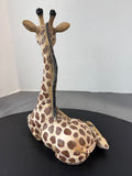 Sitting Baby Giraffe Scultpure or Door Stop