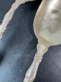 Pair of Marshall & Tyrrell Sterling Silver Serving Spoons