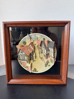 (B) David Winter City Street Plate Shadow Box