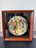(B) David Winter City Street Plate Shadow Box