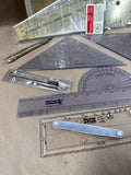 Weems & Plath Plotting Lot — 11 Pieces