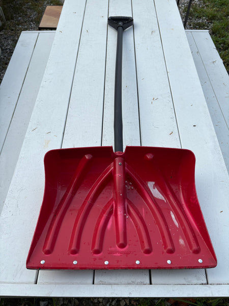 (A)Red Snow Shovel