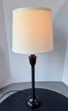 Black Plastic Table Lamp (WORKS)