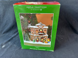 Department 56 Holiday Charm “Fire Station No. 1” (A7), Light Works