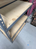 Metal/MDF Garage Shelf, 2 Available, PRICED INDIVIDUALLY, $45 each