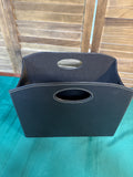 Leather Style Magazine Holder