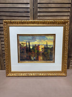 River Chateau Giclee Print by Max Hayslette; Signed & Numbered (328/750)