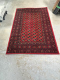 Machine Made Rust Color Rug, 7'7" x 5'3"
