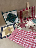 Holiday Pot Holder Lot With Recipe Cards