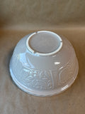 Mason Cash Light Grey/Beige Owl Woodland Mixing Bowl (A)