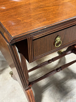 Petite Drop Side Library Table with Drawer