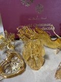 The Danbury Mint Gold Christmas Collection In Box - 2007 (D)