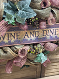 Wine & Dine Wreath