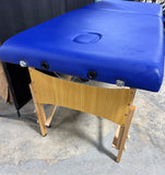 BestMassage Blue Adjustable & Portable Massage Table with Accessories
