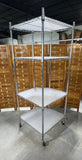 Frontgate Industrial Corner Shelf on Casters