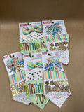 Dog Birthday Bandana And Collar Slide - 4 Sets - Appears Unused