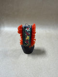 Swiss Cow Bell With Embroidered Handle