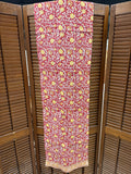 Red And Yellow Floral Pottery Barn Table Runner