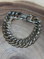 Braided Gold Tone Bracelet