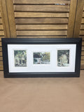 Three Colonial Williamsburg Prints Matted & Framed Together