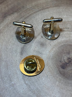 Grand Lodge A.F. & A.M. of Virginia Cuff Links & Pin Set
