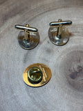 Grand Lodge A.F. & A.M. of Virginia Cuff Links & Pin Set