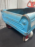Murray Vintage Turquoise Blue Western Flyer Pedal Car