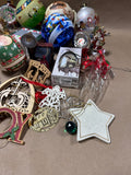 Lot Of Assorted Christmas Ornaments