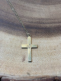 Gold Filled Cross Pendant & Chain