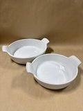 Round Le Creuset Baking Dishes - Pair