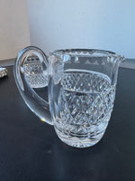 (I) Waterford Crystal Alana Creamer & Open Sugar Bowl