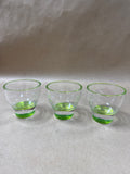Green Crate & Barrel Candle Votives