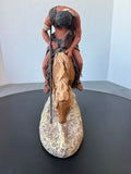 Daniel Monfort Signed 1982 End of the Trail Sculpture