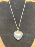 Solid Heart Pendant & Necklace