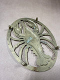 (A) Gorham Brass Lobster Trivet