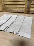 Pottery Barn Stone Color Cloth Napkins - Set Of 4