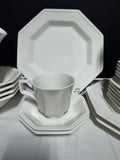 27-Piece Johnson Brothers England Heritage White China Set