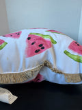 Isaac Mizrahi Watermelon Indoor/Outdoor Throw Pillow