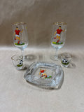 Western Germany Soccer Football Barware Set - 5 Pieces