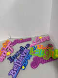 Foam Sign Lot