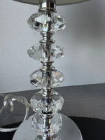 Boncoo Crystal Look 3-Way Touch Lamp with USB Ports (WORKS)