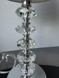 Boncoo Crystal Look 3-Way Touch Lamp with USB Ports (WORKS)