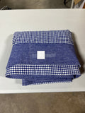 Blue and White Table Cloth, 8 ft x 5 ft 7 in