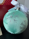 Snow Crystal Ball Waterford Holiday Heirloom Ornament in Box