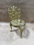 Solids Brass Decorative Chair/Plant Holder // 3 Available // PRICED INDIVIDUALLY