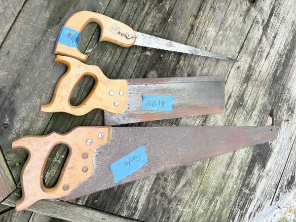 B-Three Piece Saw Lot