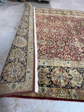 Hand Woven Rug (E), 12 ft x 8 ft 8 in; rust/tan tones ***HEAVY ITEM***READ DETAILS ON PICK UP POLICY***