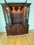 Statton Oldtowne Lighted China Hutch ***HEAVY ITEM***READ DETAILS ON PICK UP POLICY***